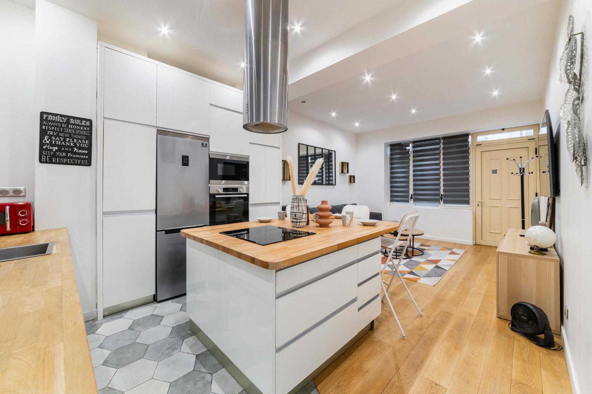 Appartement Lumineux Vaugirard A Paris 15 - 2P - Flat-Guest Екстериор снимка
